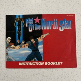 Fist of The North Star NES Nintendo instruction manual only