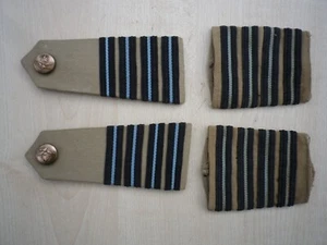 RAF WW2 Tropical Dress Epaulettes + Rank Badges Group Captain Willie Tait - Picture 1 of 7