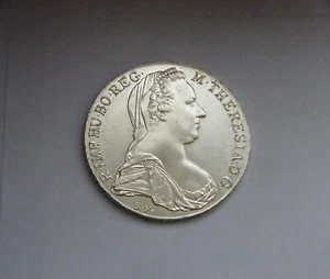 AUSTRIA Reproducción del Thaler de 1780 -PLATA- - Imagen 1 de 2