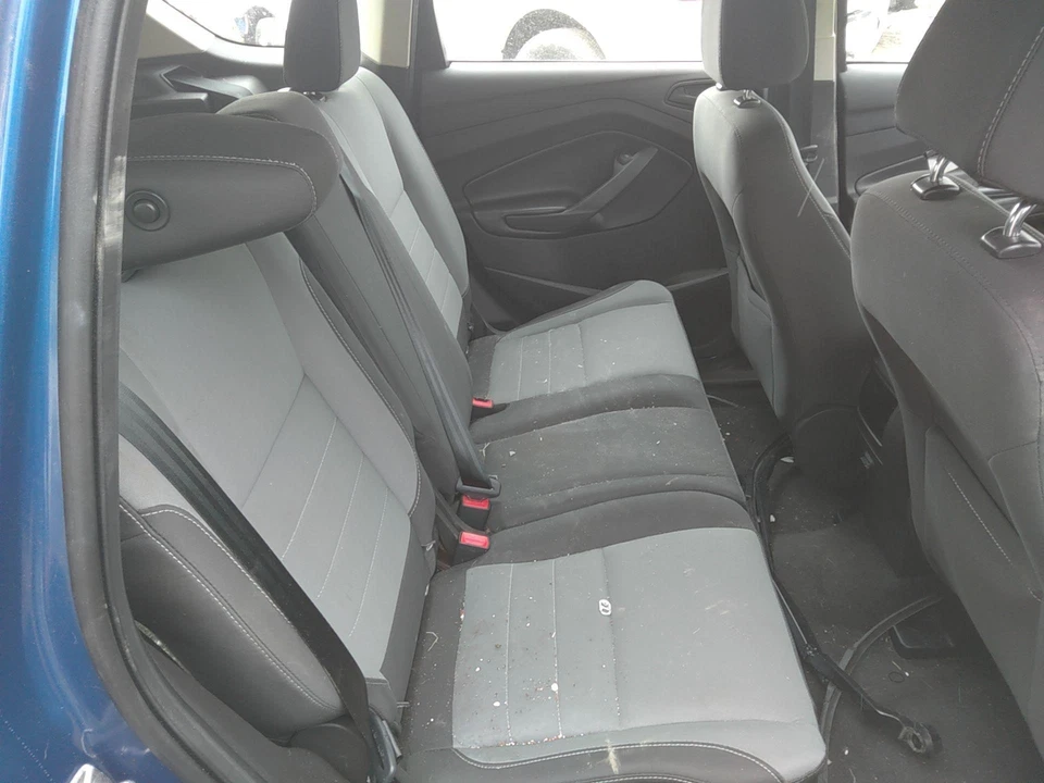 17 FORD ESCAPE Rear Seat Charcoal Black 7b - Image 1 of 1