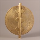 13369 Akan Bronze Perlen  Anhänger Wachsausschmelzverfahren Ashanti.