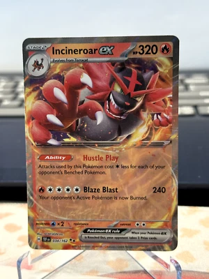 Incineroar ex 034/162 Sv05: Temporal Forces Holo - Image 1 of 4