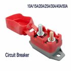 Premium 12V Dual Battery Fuse Automatic Circuit Breaker & Cover 10 50A Amp