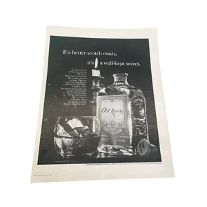 Vecchia rara pubblicità stampa d'epoca scozzese 1964 liquore - Foto 1 di 2