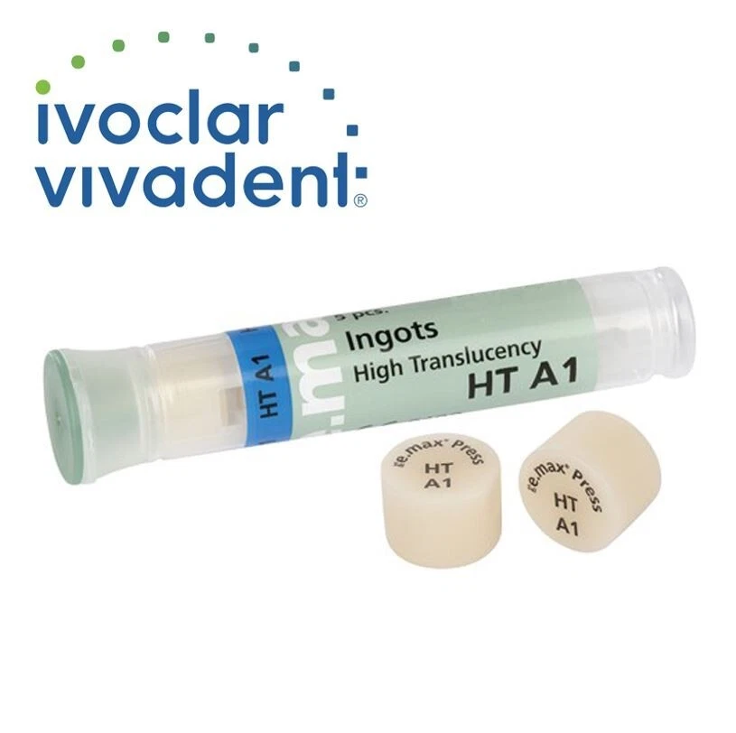 *5-Pieces* Ivoclar Vivadent IPS e.max Press Ingots HT A1 Refill 626320