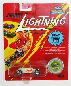 Johnny Lightning 1995 Rare Commemorative Classic 32 Roadster WHITE Limited 3500 - Picture 1 of 1