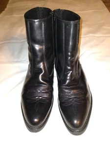 MENS OIL- CHEMICAL RESISTANT WORK BOOTS LEATHER Upper  SIZE 11EW - Picture 1 of 8