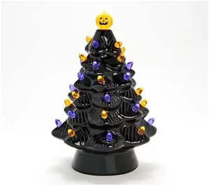 Mr. Halloween 12" Illuminated Ceramic Nostalgic Tree - Picture 1 of 3