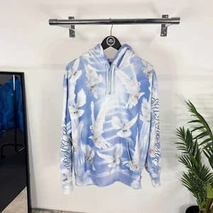 Supreme Doves Hooded Sweatshirt In Blue & White RRP £500 * - Picture 1 of 14