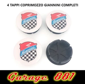 TAPPI COPRIMOZZO GIANNINI PER CERCHI IN LEGA DIAMETRO ESTERNO 49 mm 4 BORCHIE - Picture 1 of 5
