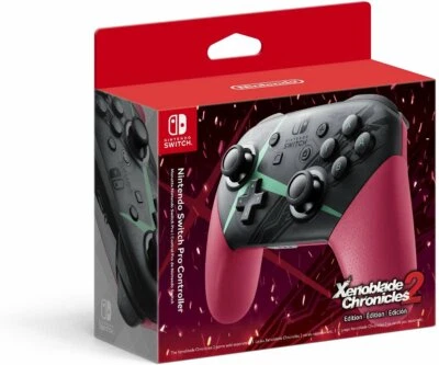 Nintendo Switch Pro Controller - Xenoblade Chronicles 2 Limited Edition - Image 1 of 3
