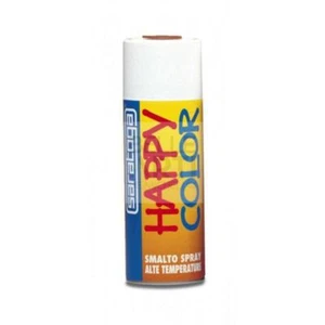 BOMBOLA VERNICE SPRAY HAPPY COLOR 400 ml ALTA TEMPERATURA NERO - Imagen 1 de 2