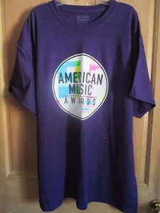 NUOVA T SHIRT AMERICAN MUSIC AWARDS XL AMAs Keith Urban BTS Justin Bieber Drake - Foto 1 di 3