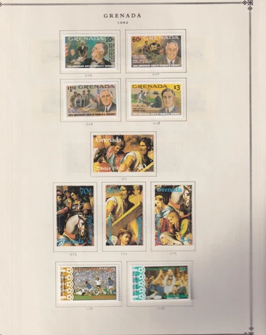 GRENADA SCOTT SPECIALTY ALBUM PAGES LOT #3 - SEE SCAN - $$$$ Cover