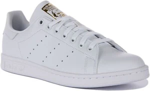 adidas Stan Smith Tennis Icon Prime Court Schuh weißgold UK 3 - 12 - Bild 1 von 12