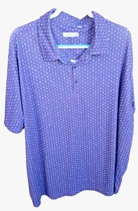 Westport Lifestyle Mens 3XB Purple Polo Shirt Golf Pickleball Athleisure - Picture 1 of 4