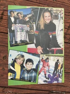Larisa Oleynik Taran Noah Smith Alex Mack Two Sided Teen Magazine Pinup Clipping - Picture 1 of 2