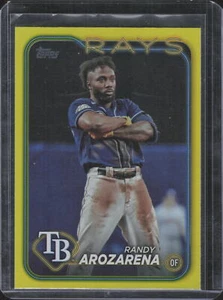 Lámina amarilla Topps 2024 #284 Randy Arozarena - Imagen 1 de 2