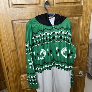 concepts kelly green boston celtics fleece ugly christmas sweater union Suit M/L - Bild 1 von 12