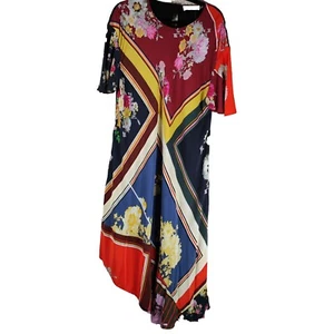 Preen Line Kleid Größe M Midi/Maxilänge Taschen Blumen Abstrakt Print - Bild 1 von 23