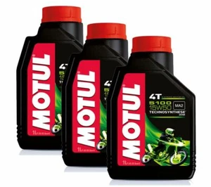 3 Litros Aceite Motor MOTUL 5100 4T 15W50 Jaso MA2 Embrague A Baño de - Imagen 1 de 1