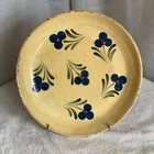 ASSIETTE Terre Vernissée Poterie d