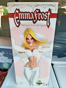 SIDESHOW EXCLUSIVE EMMA FROST PREMIUM FORMAT FIGURE Statue Maquette X-men  - Picture 1 of 12