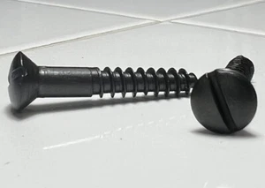 Buttplate Screws  Win. , Rem. , Sav. etc.  Medium Size   Pair of Two    (#Z-842) - Picture 1 of 3