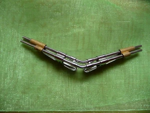 Krawattenklammer Vintage Krawattennadel Farbe Silber - Bild 1 von 4