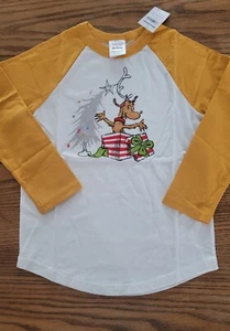 New Hanna Andersson Max Grinch Shirt - size 110 / 5 - Picture 1 of 5