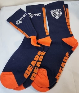 2 Paar offizielle NFL Chicago Bears PNC Einheitsgröße über Knöchelsocken - Bild 1 von 4