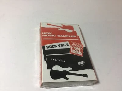 New Music Sampler / Rock #2 (Coca-Cola Pop Music) Cassette Sealed Rock Various - Image 1 of 4