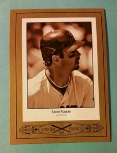 AARON ROWAND #SE76 SAN FRANCISCO GIANTS * 2010 UPPER DECK PORTRAITS MLB - Picture 1 of 3