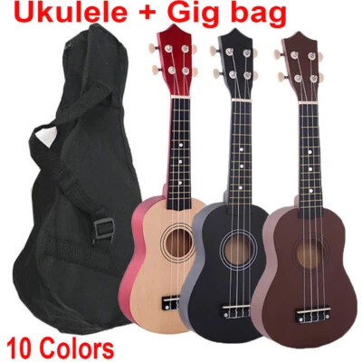 21" Ukulele Guitar 4 String Beginners Musical Instrument for Kids or Adults - Image 1 of 4