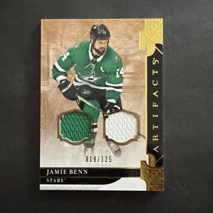 2019-20 Upper Deck ARTIFACTS MATERIALS Hockey #135 Jamie Benn 19/125 EX/NM  - Picture 1 of 2