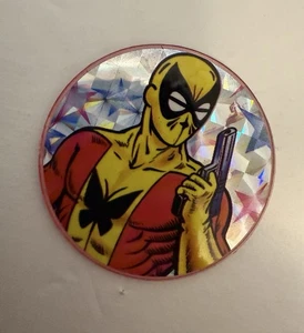 Vintage SUPER HERO POGS Plastik 1990’s c1 - Bild 1 von 5