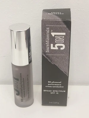 bareMinerals 5in1 BB Advanced Performance Cream Eyeshadow SPF 15 Smoky Espresso - Image 1 of 2