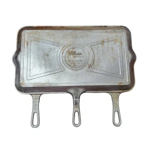 Aluma Super Cooker Cast Aluminum Skillet Grill Fish Fryer Peoria ILL US with Lid - Picture 1 of 13