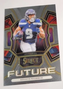 Seattle Seahawks Card NFL Football Kenneth Walker III selezionare inserto futuro 2023 - Foto 1 di 4