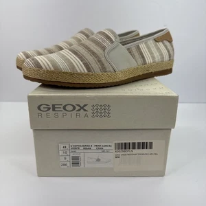 Geox Hombre U Copacabana Slip On Estampado Lienzo Talla 10 - Imagen 1 de 7