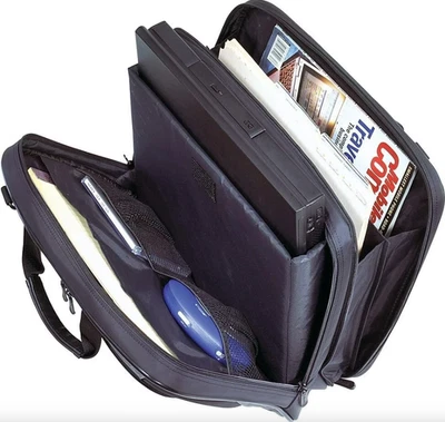 Targus CityLite Laptop Maleta Bolsa de Ombro com Acolchoado 15" CVR401T Azul Preto - Imagem 1 de 4