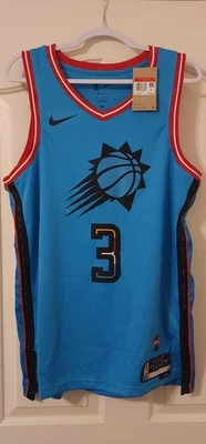 Camiseta deportiva para hombre Nike Swingman Chris Paul #3 Phoenix Suns City Edition grande azul Foto 1 de 4