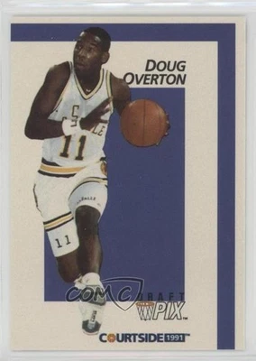 1991 Courtside Draft Pix Doug Overton #39 Rookie RC - Image 1 of 2