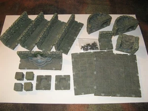 Juego de 2 Dwarven Forge Wicked Additions II #011 terreno de resina pintada D&D rpg - Imagen 1 de 3