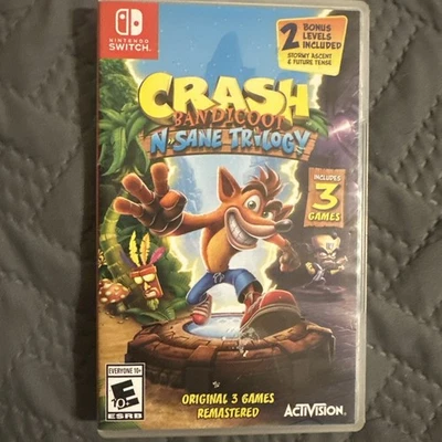 Crash Bandicoot N. Sane Trilogy - Nintendo Switch Foto 1 de 4