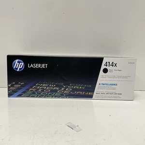 Cartucho de tóner genuino HP 414X/W2020X negro alto rendimiento nuevo/sellado - Imagen 1 de 3