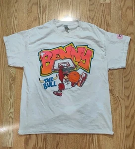 Chicago bulls X klarna Sweepstakes Giveaway Shirt Large Benny The Bull Vintage  - Picture 1 of 5