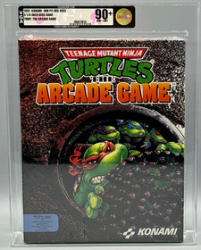 Teenage Mutant Ninja Turtles The Arcade Game IBM PC Sealed New VGA 90+ Graded
