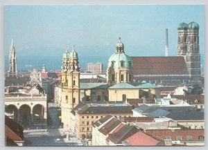 AK Lufthansa Airline Flüge von New York nach München Deutschland Werbung - Bild 1 von 2