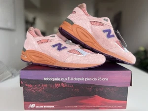 New Balance 990 V2 x Salehe Bembury Sand Be The Time para hombre talla 10,5 - Imagen 1 de 5